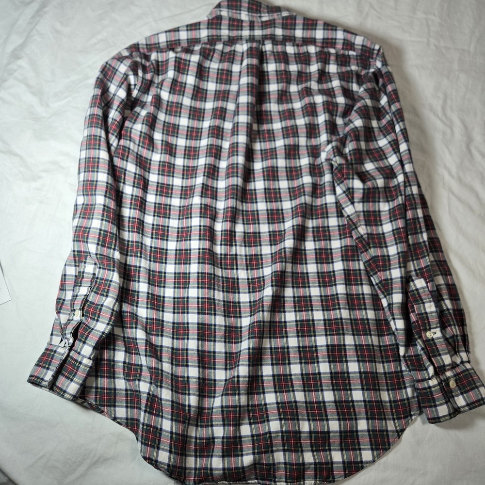 Vintage Ralph‎ Lauren  Long Sleeve Button Down Shirt Mens XL Plaid - Picture 3 of 7